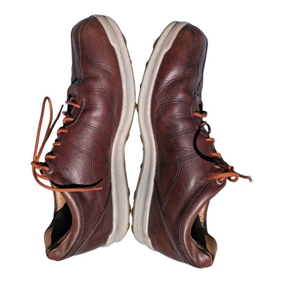 MEN\'S FootJoy Versaluxe Spikeless Golf Shoes Size 10.5M Brown Leather 57253 FJ main image 6